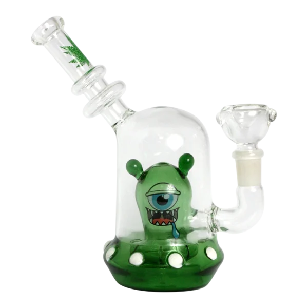Bong Pequeño Alien En Platillo