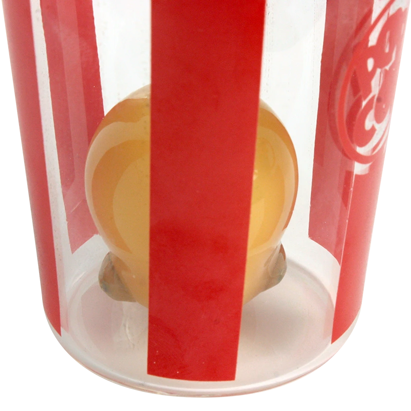 Bong De Cristal Con Palomitas De Maiz 17CM - Imagen 2