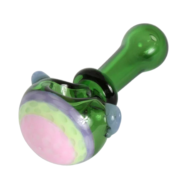 Pipa De Vidrio Trippy Verde 12CM