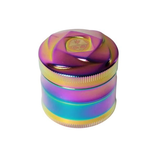 Grinder 4 Piezas Arcoiris 40MM Con Giro Alienigena
