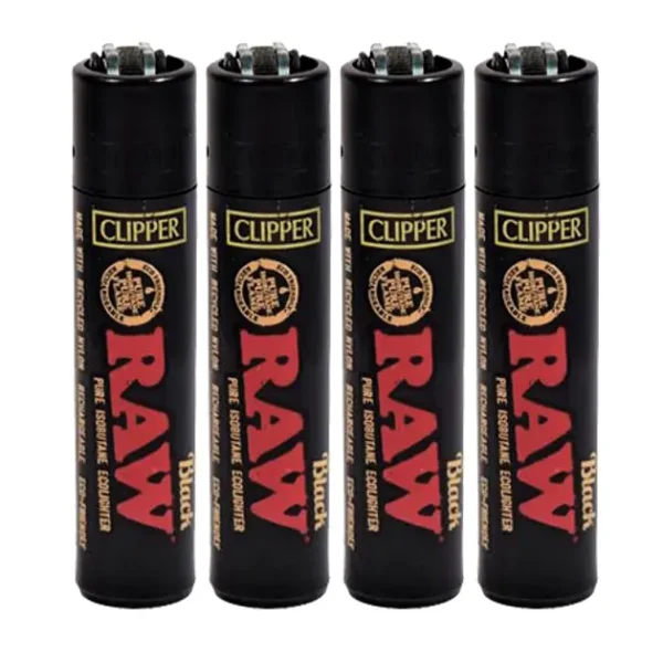 Colección Clipper RAW Black Logo (4uds)