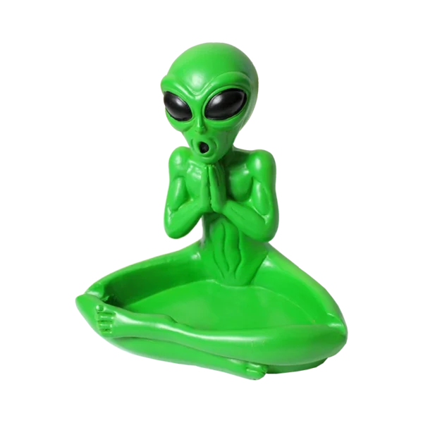 Cenicero Resina "alien Kayayo" (Diferentes Colores Según Disponibilidad)