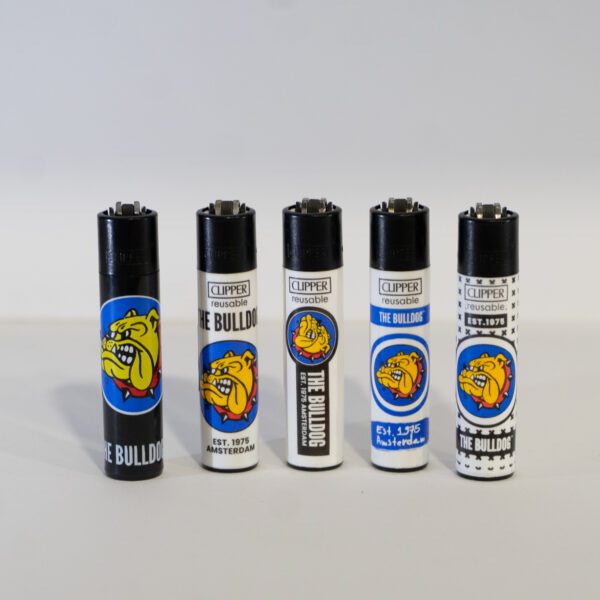 Colección Clipper Bulldog Originals Fondo Blanco + Negro (5 Uds)