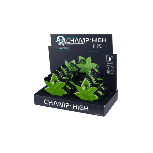 Pipa Ceramica Hoja De Marihuana