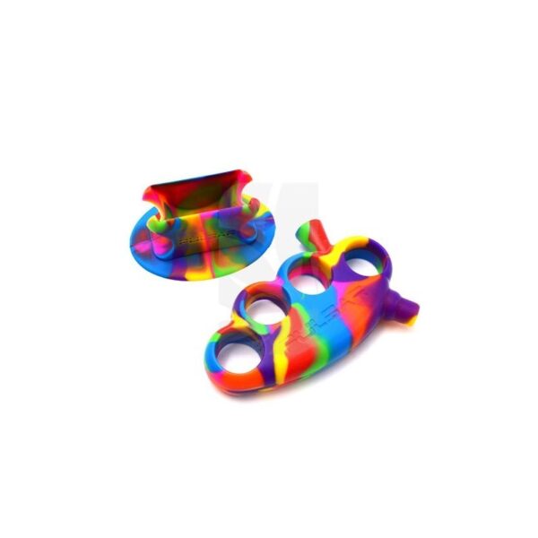 Pipa Silicona Puño Americano Camuflaje Militar