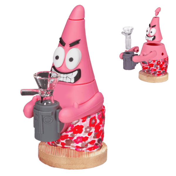 Bong Silicona "patricio - Bob Esponja"