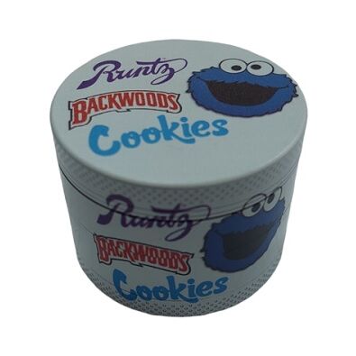 Grinder Metal 50MM 4 Partes "monstruo Galletas - Runtz Cookies"