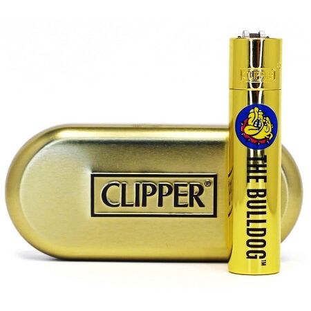 The Bulldog Clipper Metal Deluxe Oro + Caja Incluida (1uds)