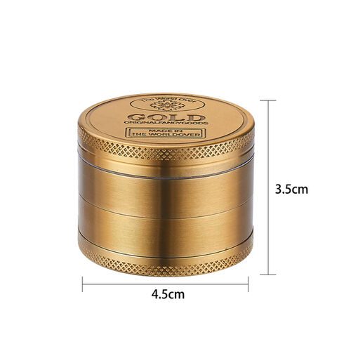 Grinder Gold Metal Cuadruple 40MM