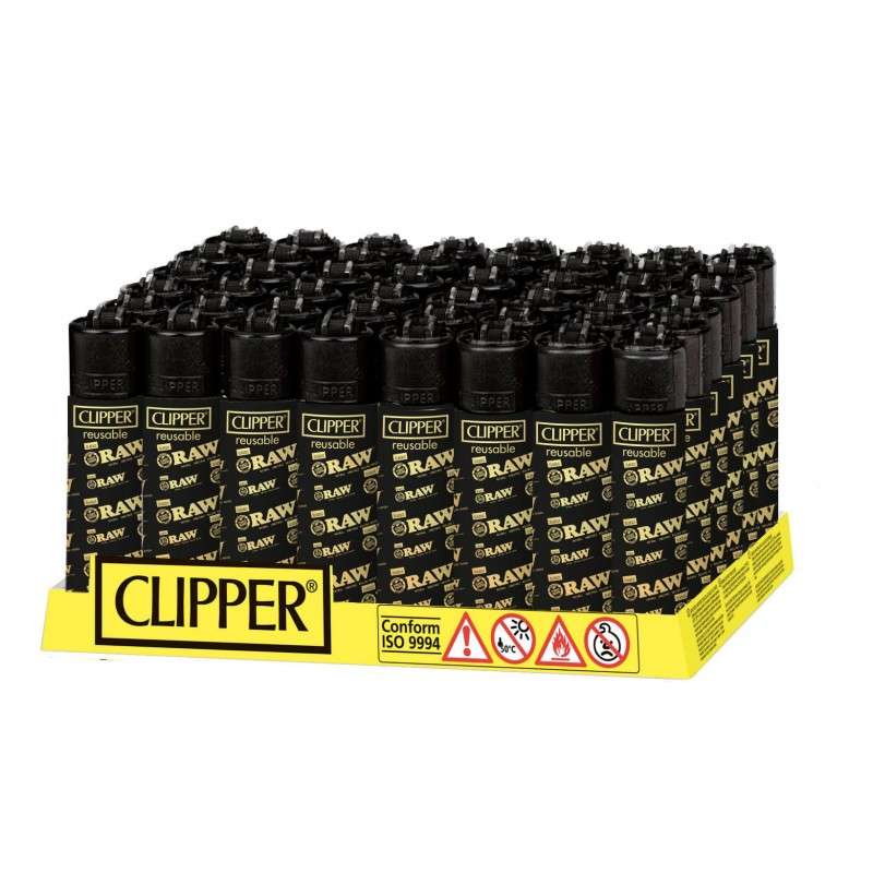 Colección Clipper RAW Balck&gold (4uds)