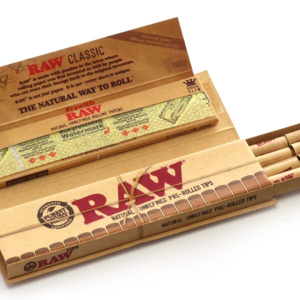 CONNOISEUR KINGSIZE + PREROLL TIPS | 32´s + 24´TIPS