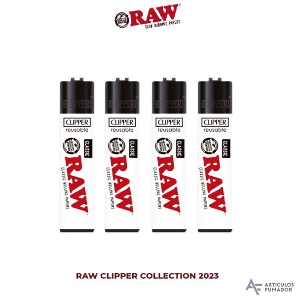 COLECCIÓN CLIPPER RAW BLACK LOGO (4UDS)