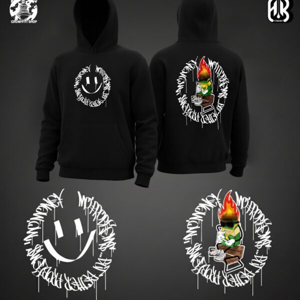 SUDADERA BTFM SMILY