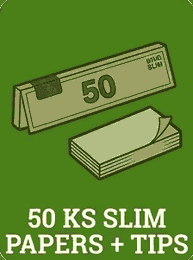 50 Ks Slim Papers + Tips