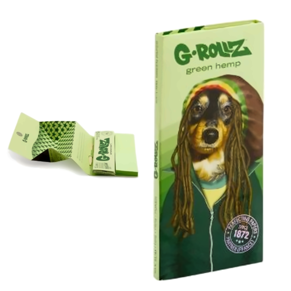 Reggae Rap Green Hemp (KS+TIPS+TRAY)