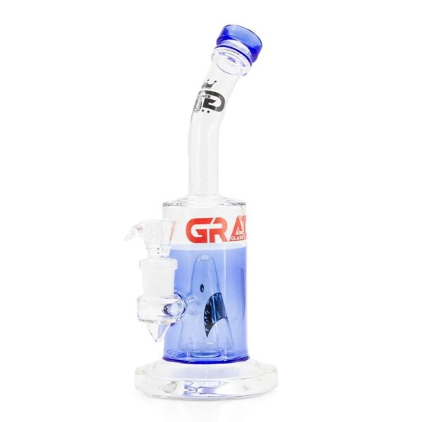 Bong Shark Attack Azul. Grace Glass.